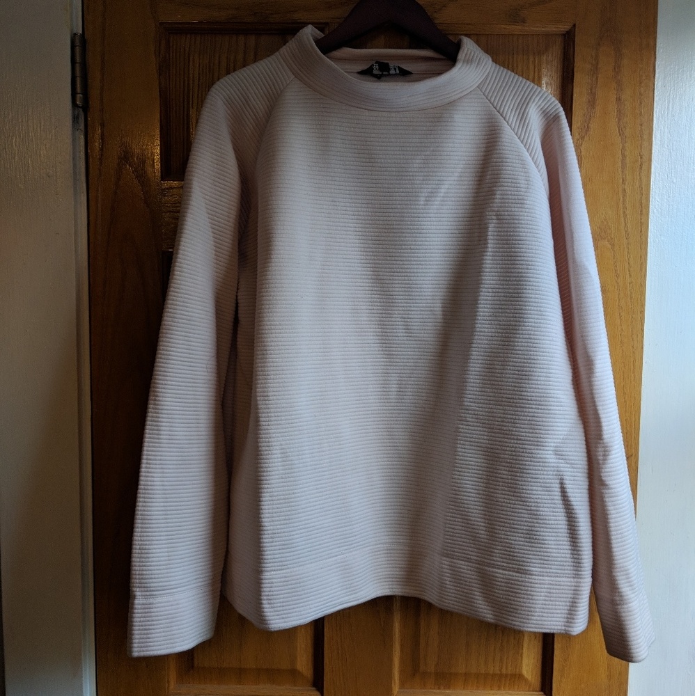 Long Tall Sally Ribbed Funnelneck Spring Sweater